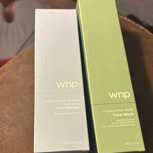 wnp- wake nature perfection hyaluronic Acid Face Cleanser and Face Wash Set -